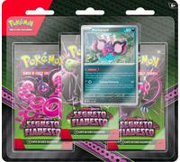 Pokemon Blister By 3 Envelopes Secret Fiabesco Ita Violet And Scarlet Promo