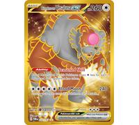 Pokemon - Bloodmoon Ursaluna ex 222/167 - Twilight Masquerade - Hyper Rare Gold - Foil Card