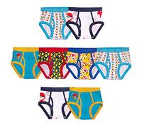 Pokémon Boys' 100% Combed Cotton Underwear with Pikachu, Evee, Squirtle, Jigglypuff and More in Sizes 4, 6 and 8 Briefs, 8-Pack, 7 (Pack of 8)