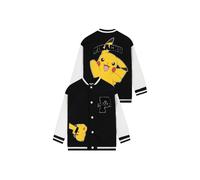 Pokemon Boy's Bomber Jacket in Black | Size: 5-6 Years Pokemon Black 5-6 Years