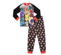 Pokemon Boys Girls Long Pyjamas PJs For Kids (6-7 Years) Black