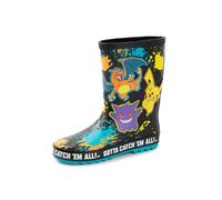 Pokemon Boys Multicoloured Gotta Catch 'Em All! Wellington Boots without Handles - 2 UK Child