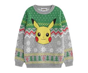 Pokemon Boys Pikachu Christmas Jumper NS9070