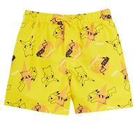 Pokémon Boys Pikachu Swim Shorts 9-10 Years Yellow