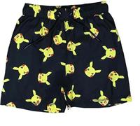Pokemon Boys Pikachu Swim Shorts, Black, Age 3-12 Years