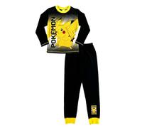 Pokémon, Boys Pokemon Pyjamas Featuring Pikachu, Gamer Gaming Pjs, Black, Age 5-6 Years