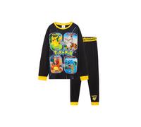 Pokemon Pyjamas for Boys & Teenagers Long PJs Set Soft Breathable Pikachu Nightwear Loungewear Comfy Jammies Sleepwear Anime Gifts for Boys (6-7 Years, Yellow/Black)
