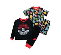 Pokemon Boys Pyjamas | 2 Pack Pikachu Pyjamas For Kids | Two Pack Pjs For Boys | Ages 5 to 13 Years