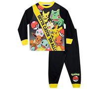 Pokemon Boys Pyjamas Black Age 11 to 12 years