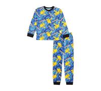 Pokémon Boys Pyjamas | Boys Long Pikachu Pyjamas | Anime Gifts for Older Kids | Official Pokemon Merchandise Clothing 11-12 Years Blue