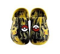 Pokémon Boys Shoes, Pikachu Boys Clogs, Summer Kids Shoes, Yellow Size 10