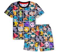 Pokemon Boys Short Pyjamas Set, Breathable Lounge Wear - Gifts for Boys (Multi, 11-12 Years)