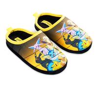 Pokemon Boys Slippers Teenagers Slip On Non Slip House Shoes Gifts for Boys (Multi, 1 UK)
