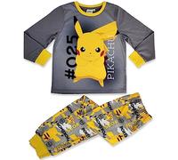 Pokemon Boys Super Soft Bottoms Pyjama Set 3-4yrs Grey