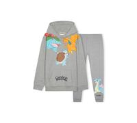 Pokemon Boy's Tracksuit in Grey | Size: 7-8 Years Pokemon Grey 7-8 Years