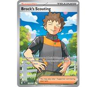 Pokemon - Brock’s Scouting 179/159 - Journey Together - Full Art Ultra Rare - Foil Single Card