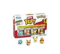 Funko Bitty Pop! Pokemon - Bulbasaur 4PK and A Surprise Mystery Mini Figure - 0.9 Inch (2.2 Cm) Collectable - Stackable Display Shelf Included - Gift Idea - Party Bags Stocking - Cake Topper