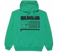 Pokemon - Bulbasaur Line Art (Unisex Green Pullover Hoodie) Hoodie