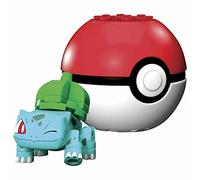 Pokemon BULBASAUR with POKEBALL Mini Figure BLOKS Blocks Original MEGA CONSTRUX