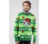 Pokémon Bulbasaur Unisex Sweater Multicolor Regular, Multi-Coloured, M
