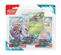 Pokemon Card Eng. 2025 Pokemon: Journey Together 3 Packs Blister 'Yanmega' 100-10339 F