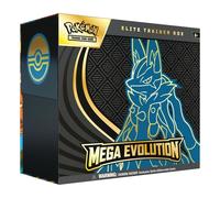 Pokemon Card Eng. 2025 Pokemon ME01: Mega Evolution Elite Trainer Box 'Mega Lucario' 10-10047-110 F