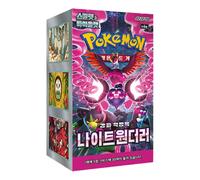 Pokemon Card KR Scarlet & Violet Enhancement Expansion Pack Night Wanderer Box (30 Packs) PKMN-KR-627595 F