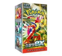 Pokemon Card KR Scarlet & Violet Expansion Pack Scarlet EX Box (30 Packs) PKMN-KR-109902 F