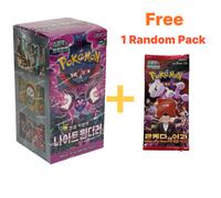 Pokemon Card Night Wanderer sv6a Booster Box Factory Sealed Korean Ver.
