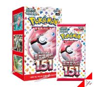 Pokemon Card Scarlet &Violet 151 Booster Box sv2a Sealed Authentic - Korean Ver.