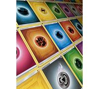 Pokemon Cards 100 Basic Energy Cards - Each Energy Type Included - 5 to 20 Pieces Per Energy Type + 1 Heartforcards® Toploader