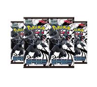 Pokemon Cards Black and White, Korean Black Bolt - Booster Bundle including 4 Pokemon Booster Packs - TCYM Product