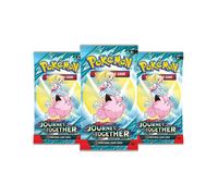 Pokemon Cards Journey Together, English - Booster Bundle including 3 Pokemon Booster Packs - TCYM Product