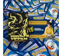 Pokemon Cards Original Package with 100 Different Pokemon Cards German - Trading Card Set Including Holo + Box - Compatible with Pokemon Cards Gold Original