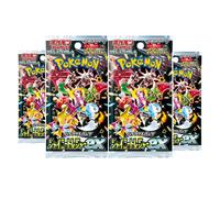 Pokemon Cards Paldean Fates, Japanese Shiny Treasure ex - Booster Bundle including 4 Pokemon Booster Packs - TCYM Product