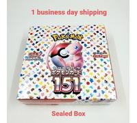 Pokemon card game Scarlet & Violet Pokemon Card 151 sv2a BOX NEW with shrink