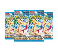 Pokemon Cards Surging Sparks, Japanese Paradise Dragona - Booster Bundle including 4 Pokemon Booster Packs - TCYM Product