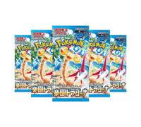Pokemon Cards Surging Sparks, Japanese Paradise Dragona - Booster Bundle including 5 Pokemon Booster Packs - TCYM Product