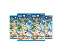 Pokemon Cards Surging Sparks, Korean Paradise Dragona - Booster Bundle including 4 Pokemon Booster Packs - TCYM Product