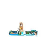 Pokémon Carry Case Battle Ruins Playset - Portable Transforming Backpack Playset with Action Features and 2-inch Pikachu Battle Figure