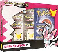 Pokémon TCG: Celebrations V Box - Lance's Charizard V & Dark Sylveon V (25th Anniversary)