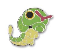 Pokémon Center: Caterpie Pokémon Pin, Zinc alloy / hard enamel, no gemstone
