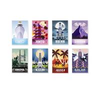 Pokémon Center: Destination Pokémon Posters (8-Pack)