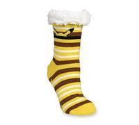 Pokémon Center: Hidden Pikachu Fleece Socks (One Size-Adult), Yellow