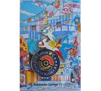 Pokemon Center Japan Fukuoka Latias, Latios, & Pikachu Pin Badge