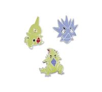 Pokémon Center: Larvitar, Pupitar & Tyranitar Pokémon Pins (3-Pack)