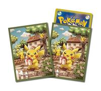 Pokémon Center Original Pokémon TCG Deck Shield - Pikachu Gift [Green]