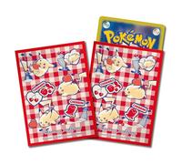 Pokémon Center Original Pokémon TCG Deck Shield with Pikachu and Hearts (Red)
