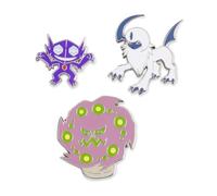 Pokémon Center: Sableye, Absol & Spiritomb Pokémon Pins (3-Pack)
