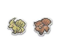 Pokémon Center: Vulpix & Ninetales Pokémon Pixel Pins (2-Pack)